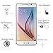 Galaxy S6 Tempered Glass Screen Protector,Ultra-Thin 0.33 mm Crystal Clear, 9H Hardness for Samsung Galaxy S6 and G9200