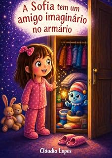 Livro A Sofia tem um amigo imaginário no armário