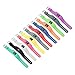 BeneStellar 12 Colors for Garmin Vivofit JR Bands With Secure Watch Clasp Silicone Replacement Bands for Garmin Vivofit JR （for Kids）