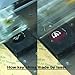 Dodge Ram Black Tear Drop Key Chain