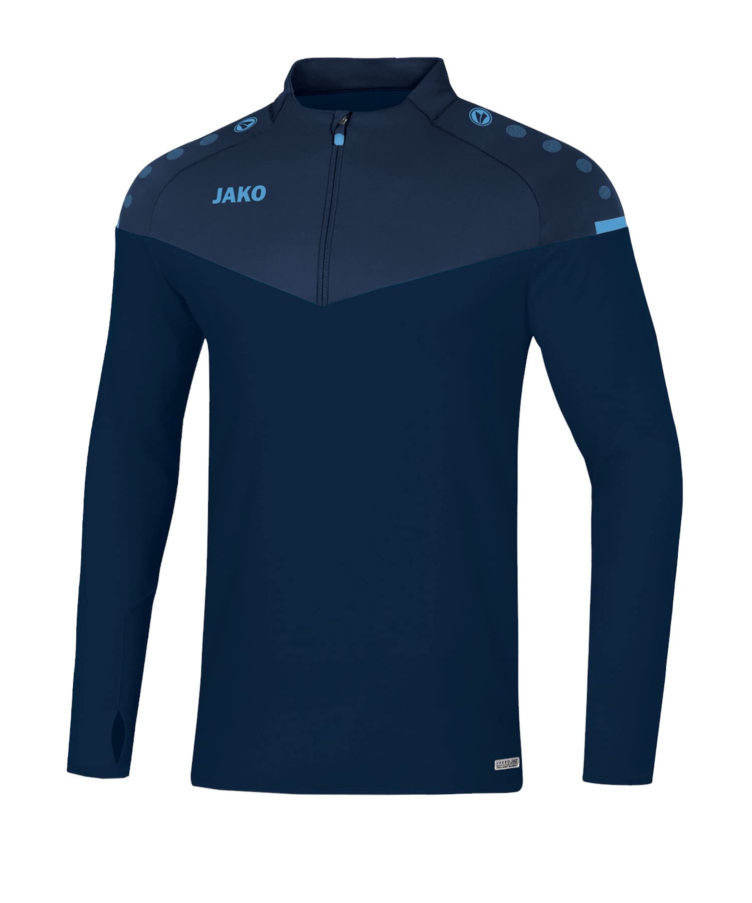 Jako Men's Ziptop, Size XL, Blue