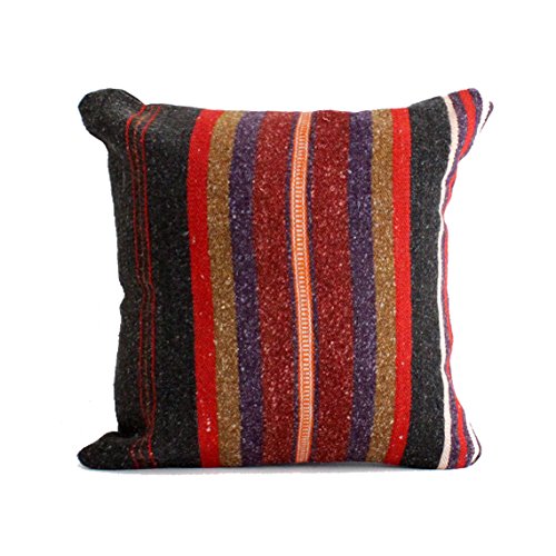 Kilim Pillow 16x16 Boho Pillow Southwest Pillow Moroccan Pillow Kilim Cushion Kelim Kissen Turkey pillow Bohemian Pillow Kilim Cushion Navajo Pillow Lumbar pillow Turkish kilim pillow cover r11