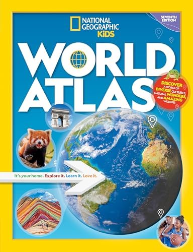 National Geographic Kids World Atlas, 7th Edition (NGK Atlases