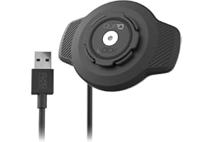 Quad Lock USB Waterproof Wireless Charging Head for Motorcycle and 360 Range