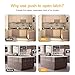Magnetic Push Latches for Cabinets Jiayi 10 Pack Push to Open Cabinet Hardware Push Touch Latch Kitchen Door Push Release Latch for Drawer Closure Push Catch
