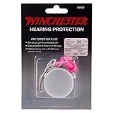 Winchester Hearing Protection Ear Plugs for Sport Shooting Range Hunting - Pink, 26db Protection, Easily Fits in Pockets.