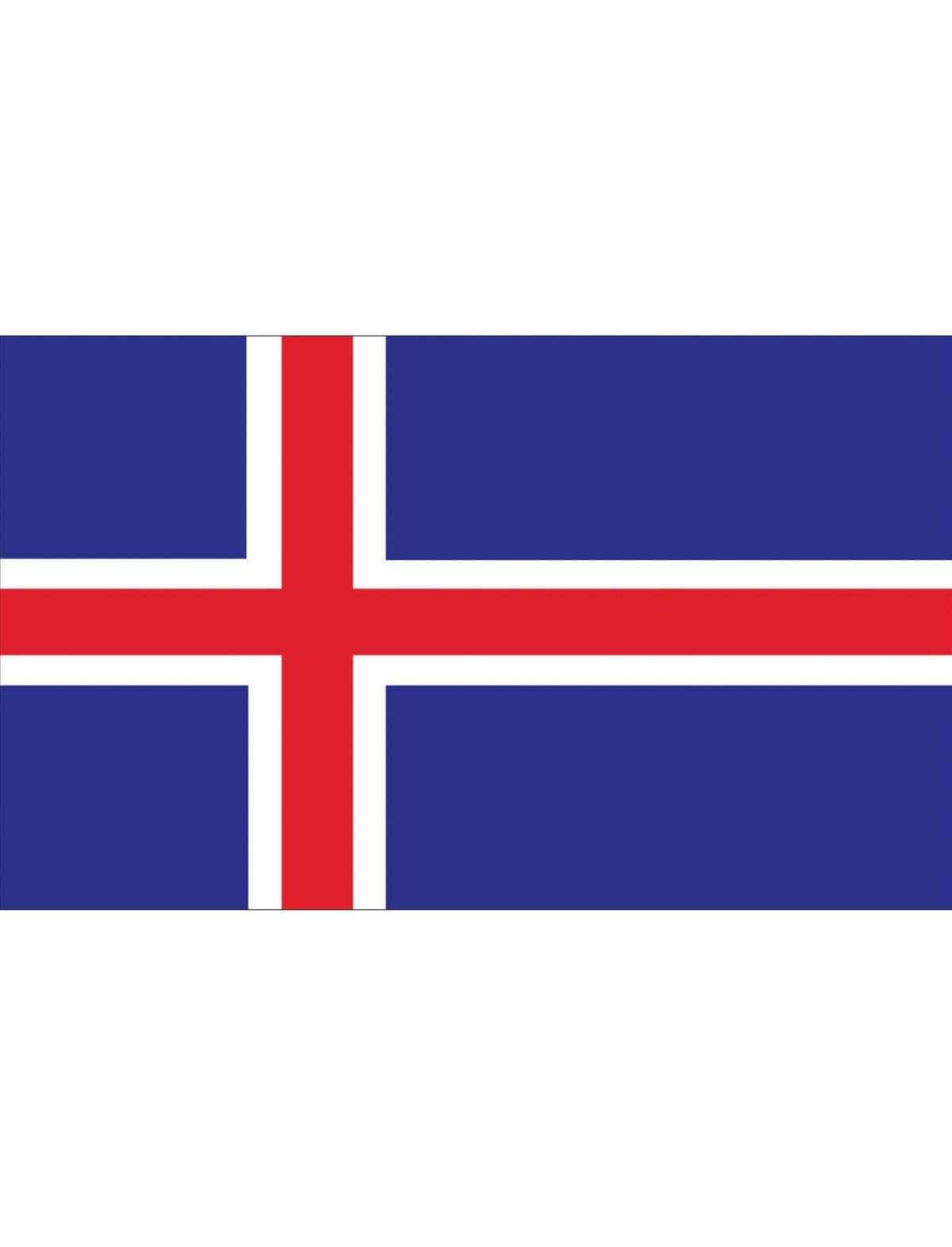 TrendClub100 Flag "Iceland Iceland is" – 150 x 90 cm / 90 x 150 cm