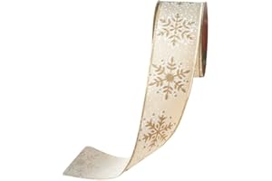 Glitter Christmas Tree Ribbon 10 Yards, Velvet Wired Ribbon for Christmas Decorations, 4 Inch Wide Festive Ribbon for DIY Hol