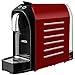 Nespresso Machine, Aicok Nespresso coffee machine, Fast Heat Coffee Maker, Espresso Coffee Maker, Red & Black