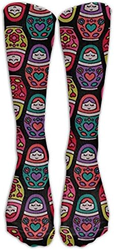 Russian Nesting Dolls Knee High Graduated Compression Socks For Women And Men - Best Medical, Nursing, Travel &amp; Flight Socks - Running &amp; Fitness