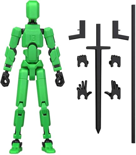 みりあん☺︎13 Amazon.com: MerryXD T13 3D Action Figure,Assembly Completed