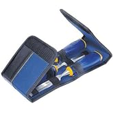 IRWIN Marples Chisel Set with Wallet, 3-Piece (1768781), Blue