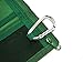 Rough Enough Vintage Green Classic Fancy Minimalist Canvas Wallet Trifold Small Coin Purse Slim Cash Bag Credit Card Holder Organizer Pouch with Zipper Pocket for Teen Man Outdoor Travel Sport