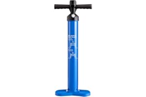 MEDIMALL RIVALLYCOOL SUP Hand Pump, High Pressure Hand Pump for Inflatable SUP Board, Double Action Pump Max 29psi for Paddle Board Boat & Kayak,Blue