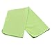 Instant Cooling Tower ,Patent CoolCore HoneyCob Fabric ,Water Active , Long Lasting Cooling experience For Basketball /Jogging /Gym/ Hiking/ Yoga/ Football /Camping ect (Green)