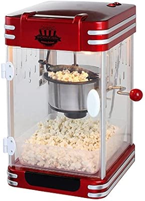 Maquina de hacer palomitas de maiz palomitero XXL acero sistema integrado de caldeo 6244