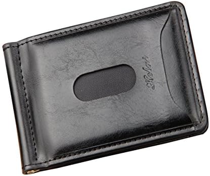 Super Modern Men's Wallet Credit Card Holder with Money Clip| RFID Blocking Wallet | Slim Wallet | Travel Wallet | Minimalist Mini Wallet Bifold for Men For Credit Cards