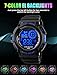 Mens Digital Sports Watch - 50M Waterproof Sport Military Watch with Alarm Wrist Watches for Men by EanTe