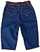 4Rodeo Baby Toddler Western Oval Buckle Jeans (6-9 Months) Denim