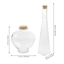 ARTIBETTER 3pcs Unity Sand Ceremony Sets Heart
