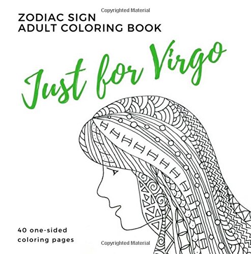 Download Just For Virgo Zodiac Sign Adult Coloring Book Buy Online In Guyana At Guyana Desertcart Com Productid 81662303