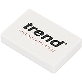 Trend Diamond Stone Cleaning Block for Maintaining Diamond Sharpening Products, White, DWS/CB/A