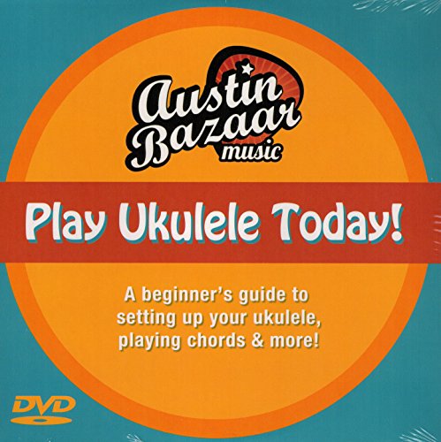 Kala KA-15S Satin Mahogany Soprano Ukulele Bundle with Gig Bag, Tuner, Strap, Fender Play, Austin Bazaar Instructional DVD, and Polishing Cloth