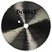 DEWALT DW3324 7-1/4-Inch 100 Tooth ATB Crosscut Saw Blade with 5/8-Inch and Diamond Knockout Arbor primary