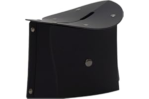IPPINKA Foldable Meditation Kneeling Bench (Seiza), Portable and Lightweight, 5.3 in, 180g, Black