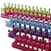 Novelinks Long Knitting Looms Set - Set of 5 Plastic Looms Knitting with 1 Knitting Yarn Loom Needle and 1 Plastic Loom Pick