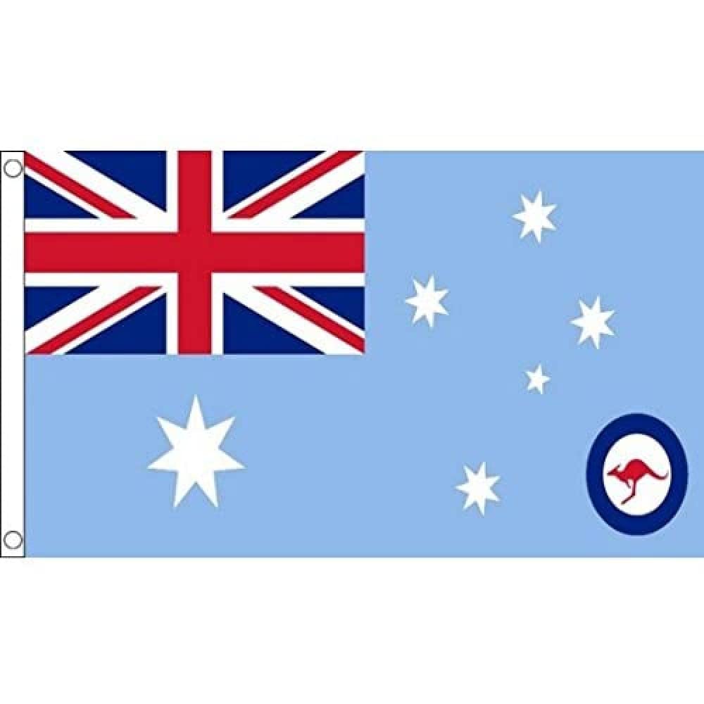 AZ FLAG - Australia Raf Ensign Flag - 3x5 Ft - 100D Polyester Australian Royal Air Force Banner with Two Metal Grommets - Fade Resistant - Vivid Colors - 3' x 5' Feet - 150x90 Cm
