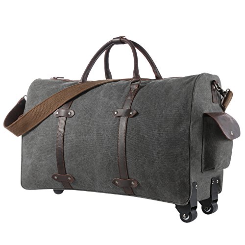 Canvas Duffle Bags With Wheels IUCN Water