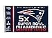 Fremont Die New England Patriots 5 X Superbowl Champs 3' x 5' Flag, Multicolor (97657)