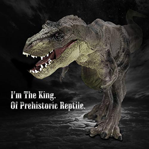 Zooawa Small Dinosaur Figure Model Realistic Dinosaurs Toy for Kids Boys and Toddlers - Celadon