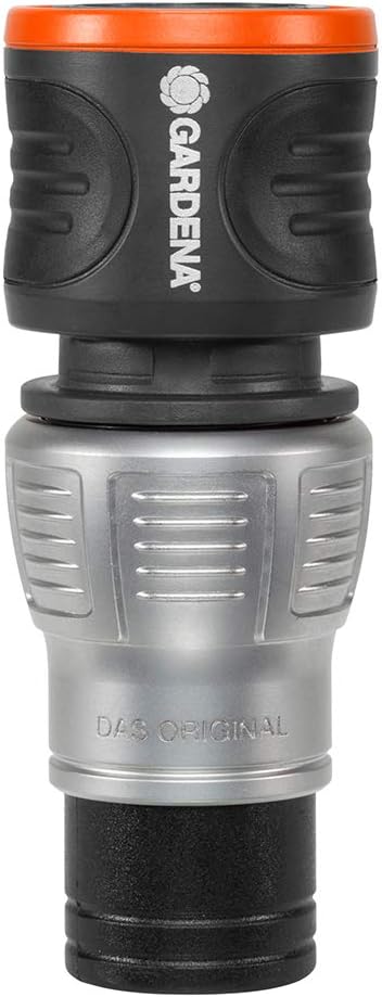 Gardena Premium Water Stop, 13 mm (1/2 inch) - 15 mm (5/8 inch): Water Stop, Frost-Resistant, Packaged (18253-20) - Image 3
