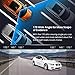Dash Cam Dashboard Camera Recorder- 3 Full HD 1080P Car DVR Night Vision Camera Recorder for Cars Automobile Camera Dashboard with G-Sensor Motion Detection,WDR, Loop Recording (TF Card Not Included)