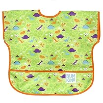 Bumkins Waterproof Junior Bib, Dinos (1-3 Years)