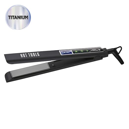 hot tools smart touch flat iron
