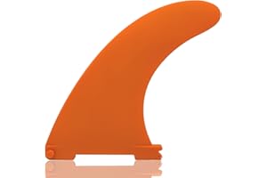Anfyko Paddleboard Fin Replacement - Quick Install, Enhanced Nylon Fiberglass, Classic Curved Design - Center Fin for Inflatable SUP Stand Up Paddle Board