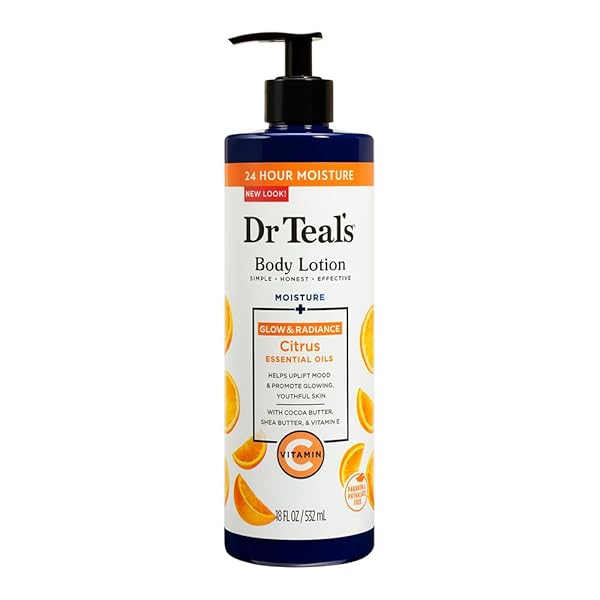 TEAL’S MOISTURE PLUS RADIANT BODY LOTION, CITRUS, 18 FL OZ
