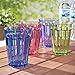Rhapsody 12-ounce Plastic Tumblers | set of 8 in 4 Assorted Colors