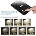 LEDGLE LED Desk Lamp Dimmable LED Table Lamp 7-Level Dimmer, Touch-Sensitive Control Panel, Eye-Caring Office Lamp,Folding Desk Lamps, Reading Lamps, Bedroom Lamps