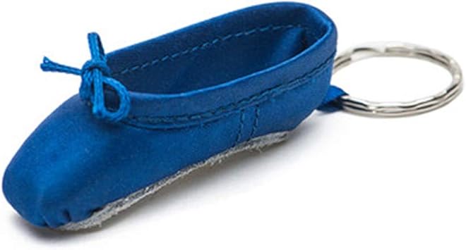 blue ballet pointe shoes