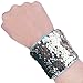 BFMate Girls Mermaid Bracelet for Party Favors, Birthday Gifts, Two-Color Reversible Charm Sequins Wristband Magic Calming Bracelets for Kids, Boys - Super-Soft Velvet Lining