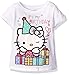 Hello Kitty Little Girls' Toddler Happy Birthday T-Shirt, Bright White, 2T