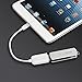 OOKKOO USB Adapter,USB Female OTG Adapter Cable Connect Kit for Ipad 4 Ipad Air Ipad Mini 5s 6 6s(White)