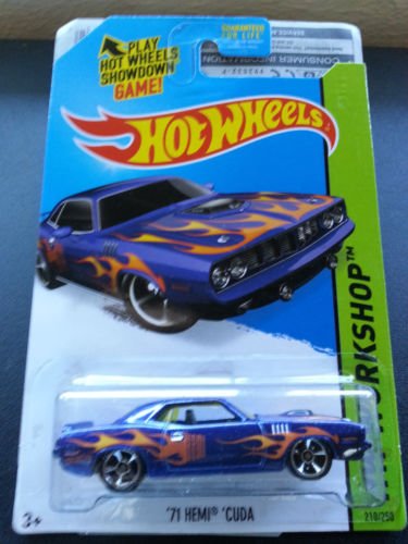 Hot Wheels '71 Hemi Cuda - New Release for 2015!