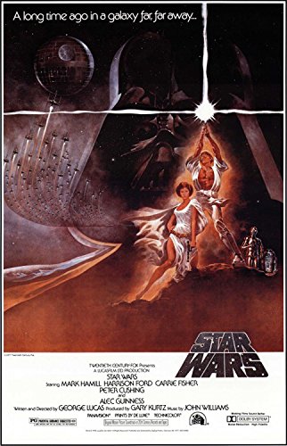 Star Wars: Episode IV - A New Hope - Movie Poster: Style 'A' (Size: 27'' x 40'')