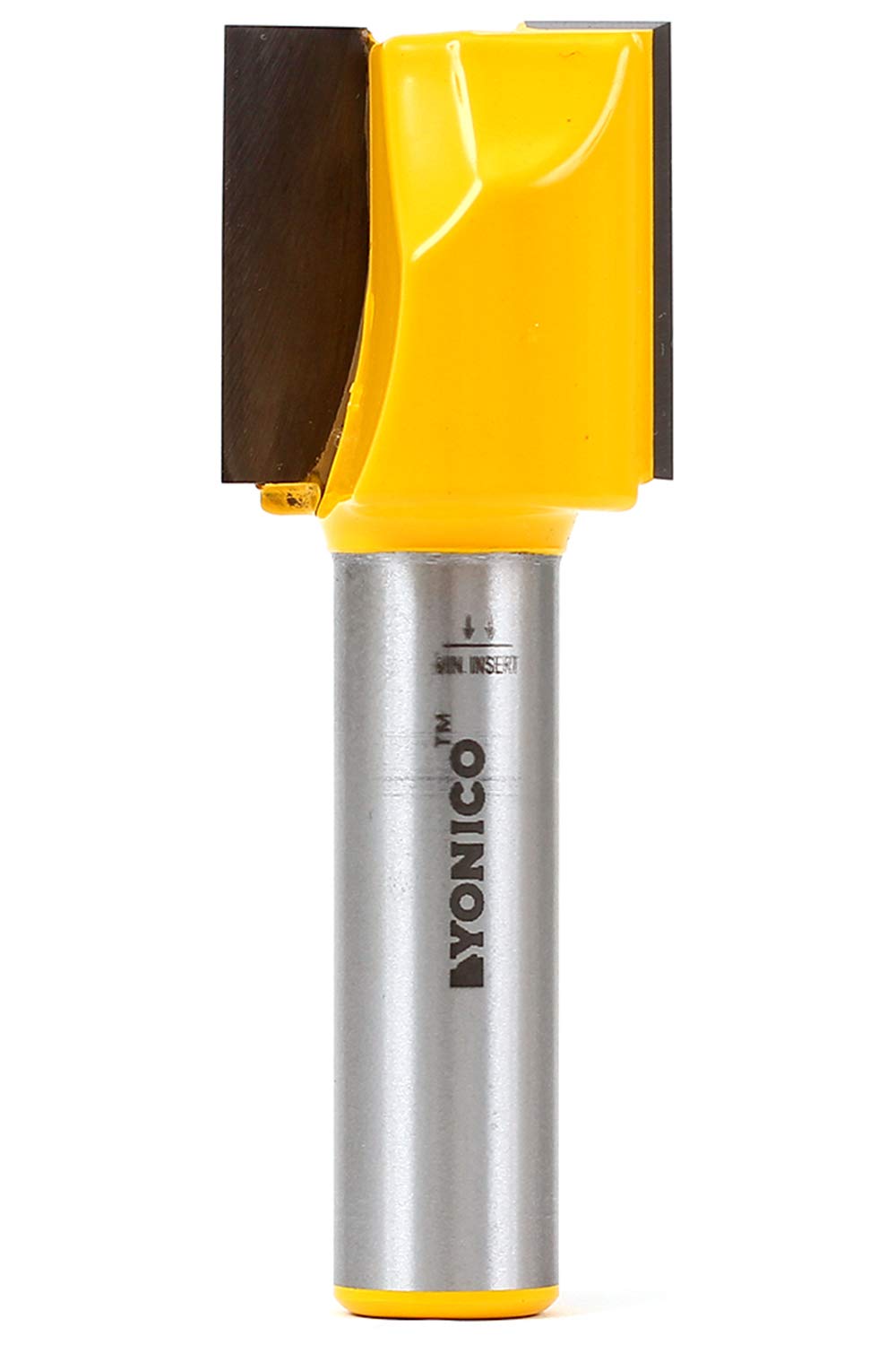 Yonico Straight Router Bits 1-Inch Diameter X 1-Inch Height 1/2-Inch Shank 14030
