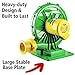 B-Air Koala KP-1200 1 HP Air Blower | Powerful Bounce House Blower Fan for Large Inflatable Bounce House, Bouncy Castle and Slides , Green